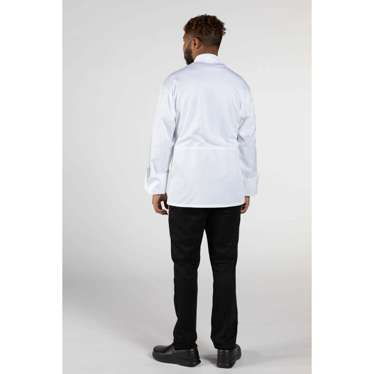Uncommon Chef U0705-U01 Vigor Chef Coat, Black - photo 2