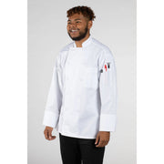 Uncommon Chef U0705-U01 Vigor Chef Coat, Black - photo 3