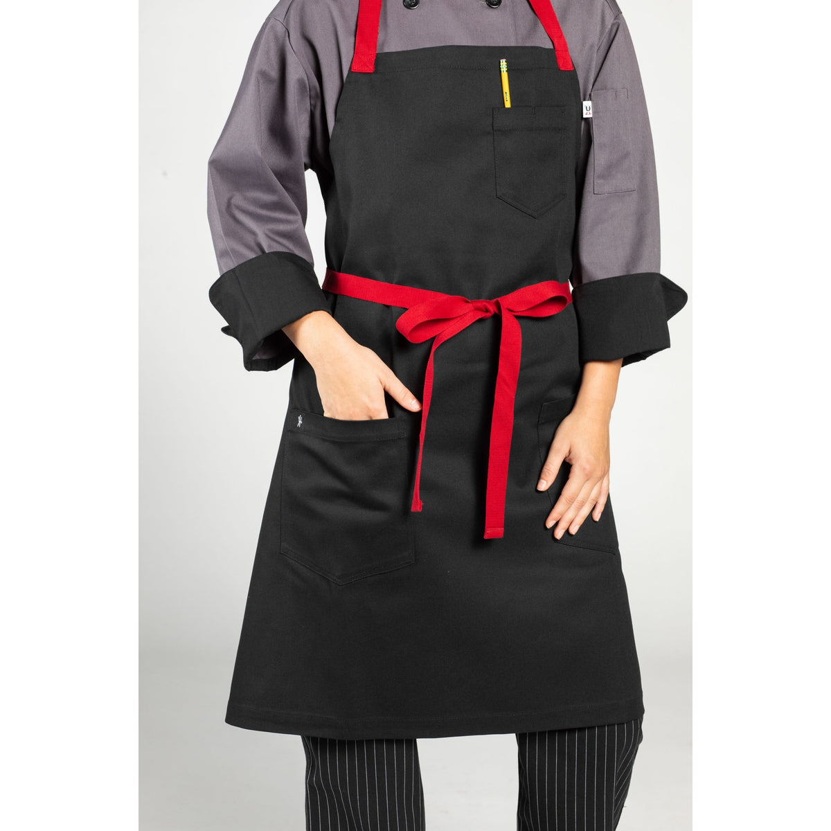 Uncommon Chef Bib Apron, One Size Fits Most - photo 4