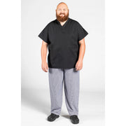 Uncommon Chef U6000-U01 2XL Cook Shirt, Black - 6XL