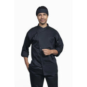 Uncommon Chef U0708-U64 Como Spandex Blend Chef Coat, Gray - XS
