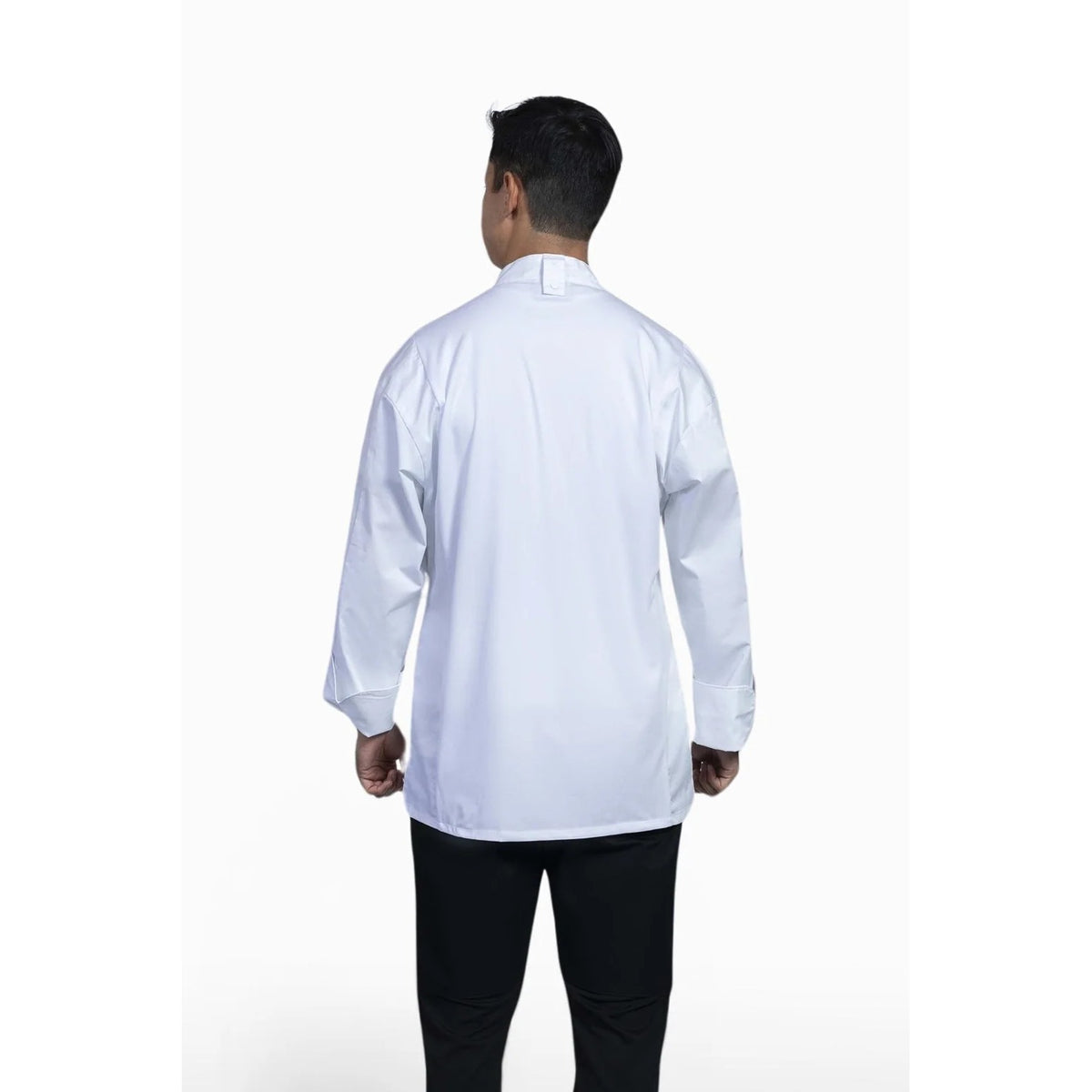 Uncommon Chef U0715-U25 Turin Spandex Blend Chef Coat, White - photo 2