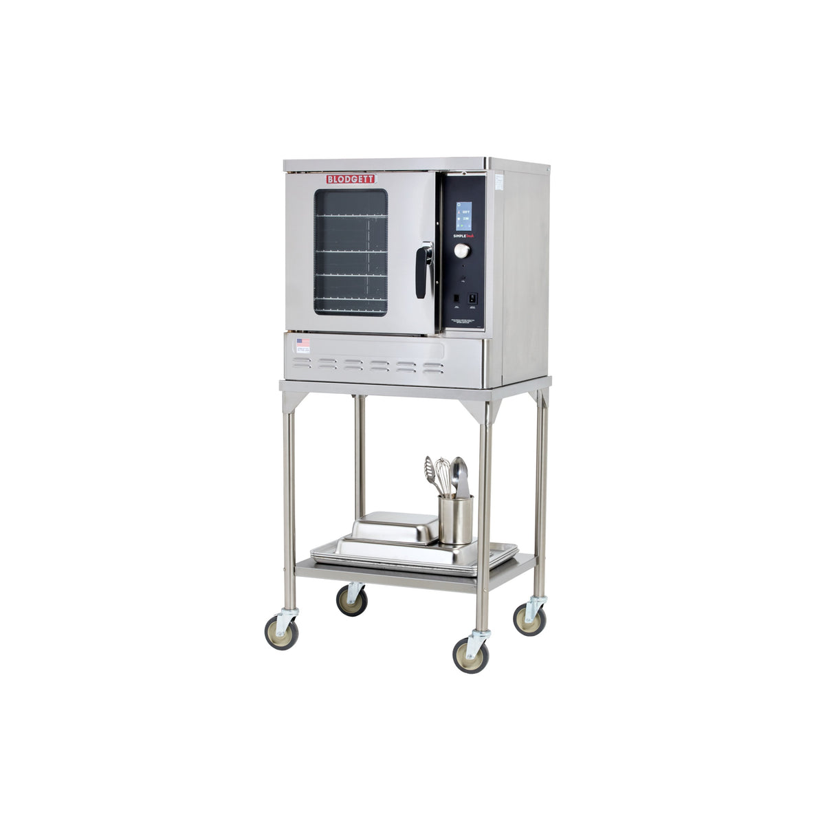 Blodgett DFG50 BASE Liquid Propane Convection Oven, Half Size, 115V - Liquid Propane