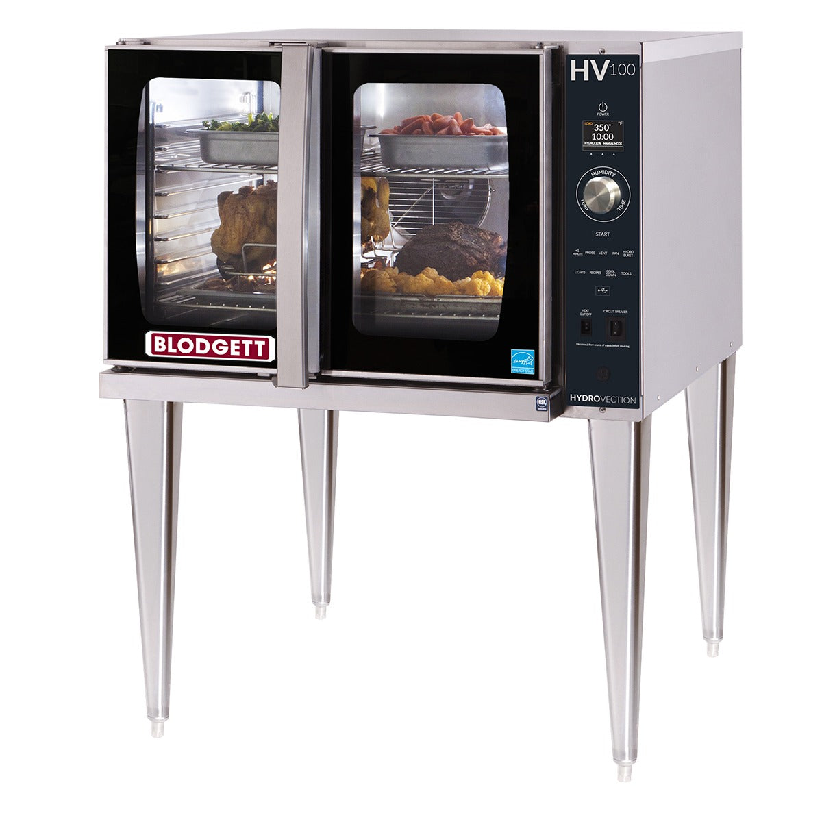 Blodgett HV-100G single Oven, Full Size, 115V - HV-100G-NAT Natural Gas