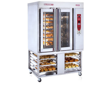 Blodgett XR8E W/ STAND Stainless Steel Bakery Convection Oven, 48 1/4" Wide - 208V 1
