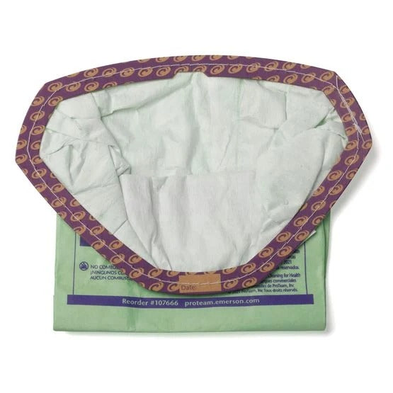 ProTeam 107666 Vacuum Bag, 3 qt., 10/Pack - photo 2