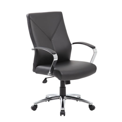 Boss B10101 Chair, 27" Wide - Black