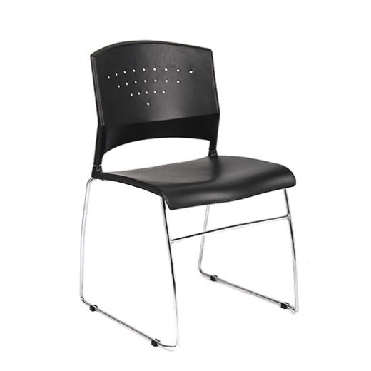Boss B1400-BK Chair, 18 1/2" Wide - 2/Case