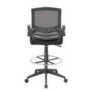 Boss B16223-BK Drafting Stool, 23 1/2" Wide, Black - photo 4