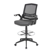 Boss B16223-BK Drafting Stool, 23 1/2" Wide, Black - photo 6