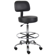 Boss B16245 Drafting Stool, 25" Wide - Black