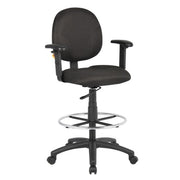 Boss B1691-BK Drafting Stool, 25" Wide, Black - Default Title