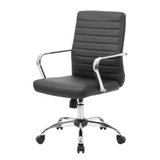 Boss B436C-CP Task Chair, 25" Wide, Black - photo 2