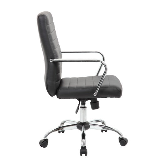 Boss B436C-CP Task Chair, 25" Wide, Black - photo 4