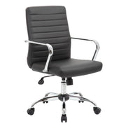 Boss B436C-CP Task Chair, 25" Wide, Black - Default Title