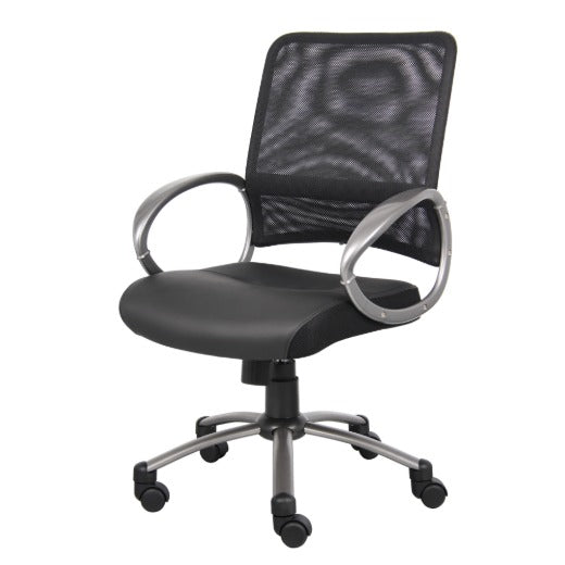 Boss B6406 Task Chair, 25" Wide, Black - photo 2