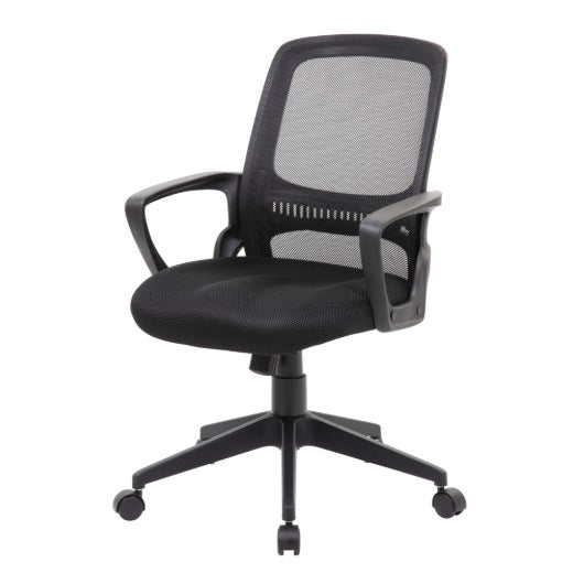 Boss B6456-BK Task Chair, 25" Wide, Black - photo 2