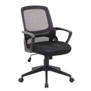 Boss B6456-BK Task Chair, 25" Wide, Black - Default Title