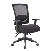 Boss B6716 Task Chair, 25" Wide, Black - 26"
