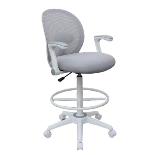 Boss B676WT-GY Task Chair, 23" Wide, Gray - Default Title