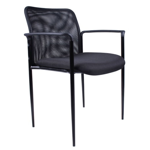 Boss B6909 Guest Chair, 24" Wide - Black