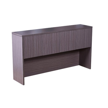 Boss N144 Melamine Door Hutch, 71" Wide - Brown Red