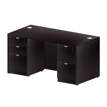 Boss N176 Melamine Cabinet, 16" Wide - Brown