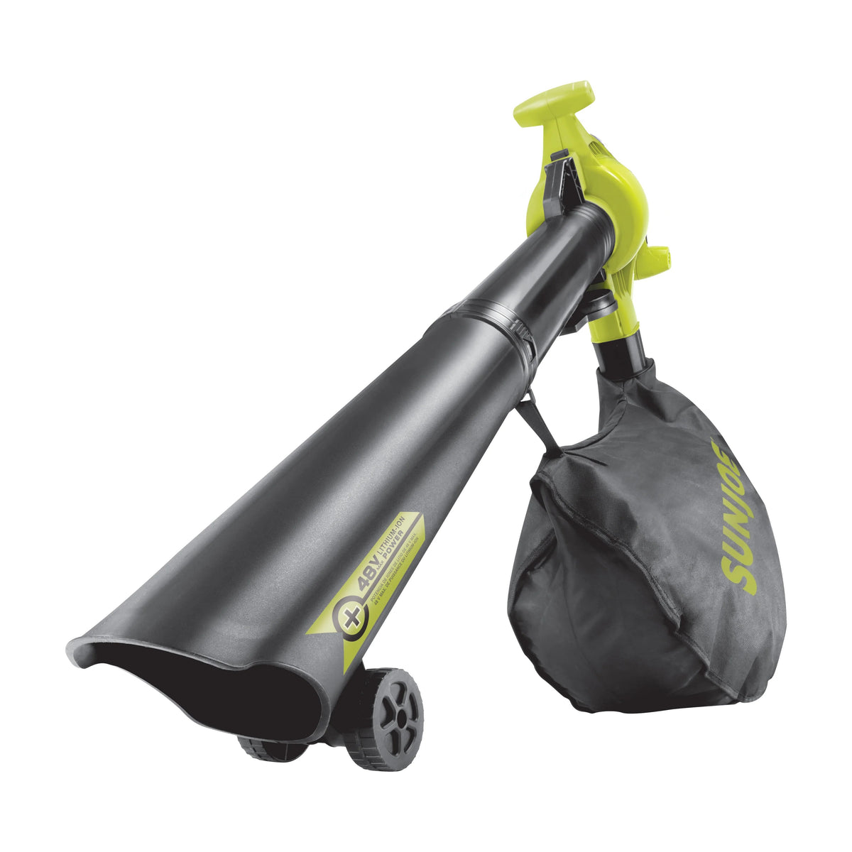 Sun Joe 24V-X2-BVM190 Vacuum Mulcher, 13" x 21 1/8", Black - Default Title