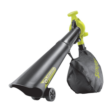 Sun Joe 24V-X2-BVM190 Vacuum Mulcher, 13" x 21 1/8", Black - Default Title