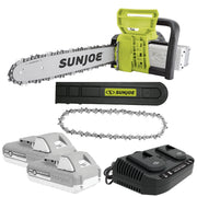 Sun Joe 24V-X2-CS16 Chainsaw, 9 7/16" x 33 1/8", 48V - photo 2