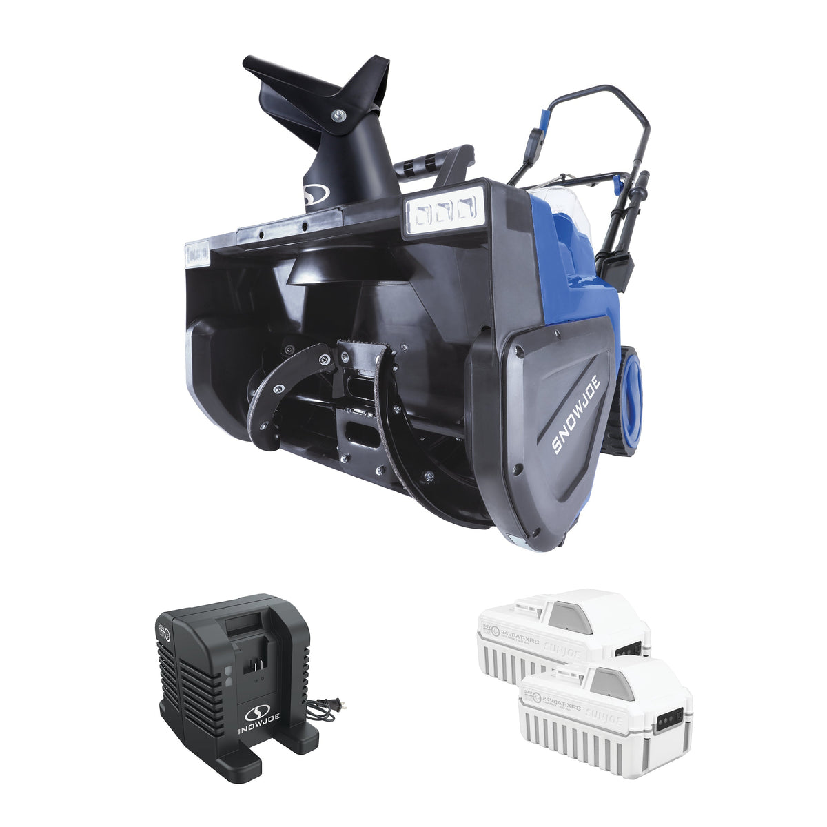 Snow Joe LLC 24V-X2-SB22 Snow Blower, 23 1/2" x 22 1/2", 48V - photo 2