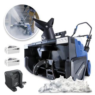 Snow Joe LLC 24V-X2-SB22 Snow Blower, 23 1/2" x 22 1/2", 48V - Default Title
