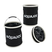 Aqua Joe AJ-FB3 Polyester Bucket, 13.6 qt. 3.4 gal., 3/Pack - Black