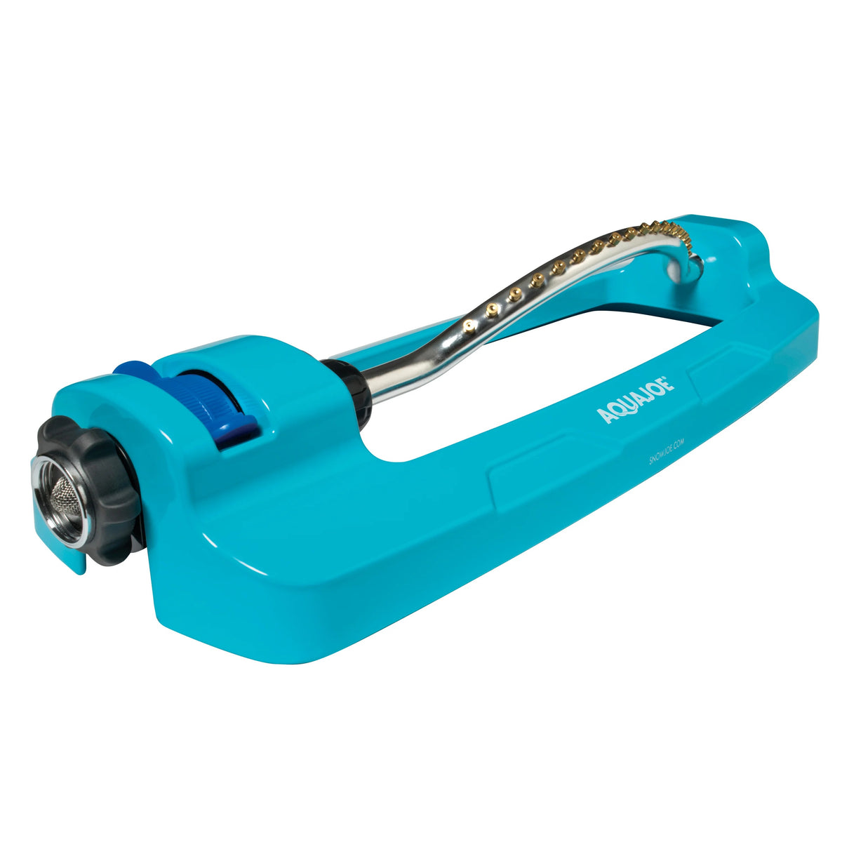 Aqua Joe AJ-OMS18-BRS Metal Sprinkler, 7" x 18", Blue - photo 2