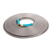 Aqua Joe Stainless Steel Hose, Gray - photo 2