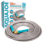 Aqua Joe Stainless Steel Hose, Gray - photo 4