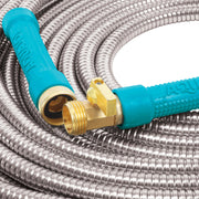 Aqua Joe Stainless Steel Hose, Gray - photo 5