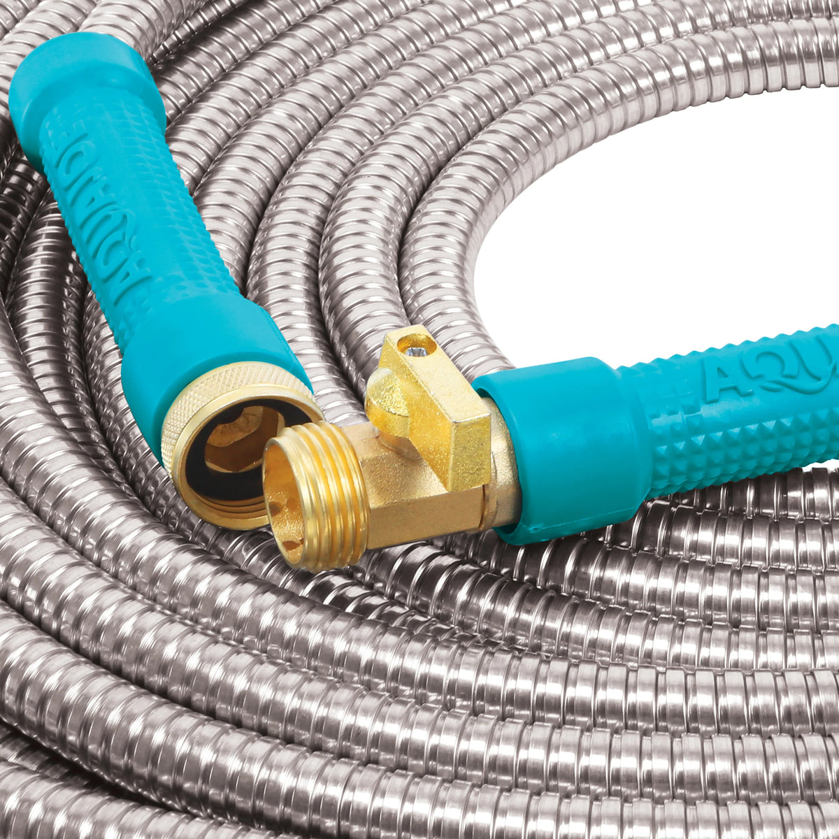 Aqua Joe Stainless Steel Hose, Gray - photo 5