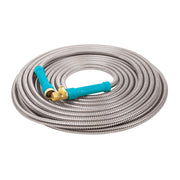 Aqua Joe Stainless Steel Hose, Gray - photo 6
