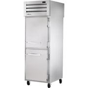 True Refrigeration STG1RPT Refrigerator, 27 1/2" Wide, 115V - Solid Front Half Glass Back Full