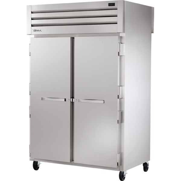 True Refrigeration STG2RPT Refrigerator, 52 5/8" Wide, 115V - Solid PVC-Coated Shelves