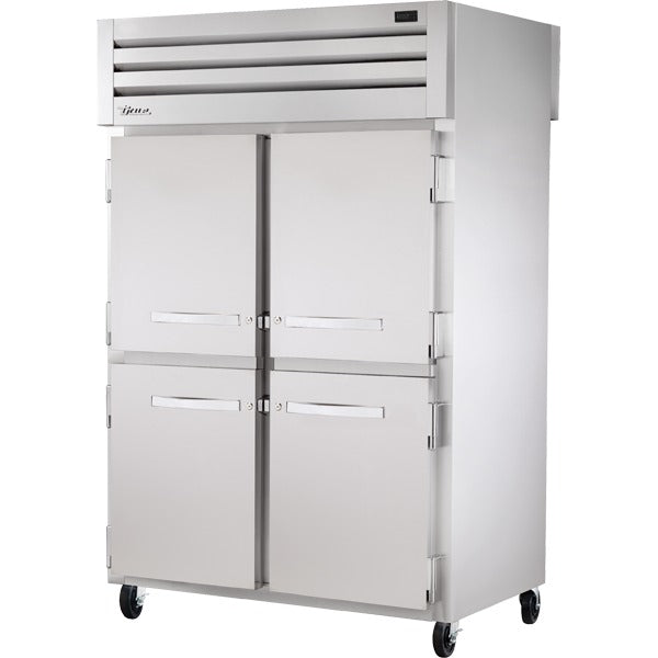 True Refrigeration STR2RPT Glass Front, 52 5/8" Wide, 115V - STR2RPT-4HS-2G-HC