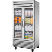 True Refrigeration Reach-In Refrigerator, 83 3/8" High, 115V - 32 cu. ft.