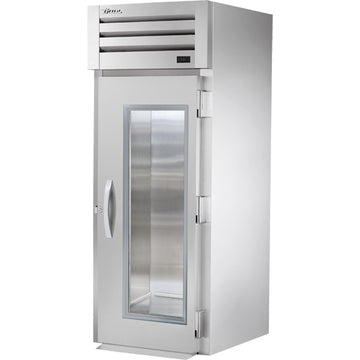 True Refrigeration STR1RRI Stainless Steel Refrigerator, 35" Wide, 115V - STR1RRI-1G Glass