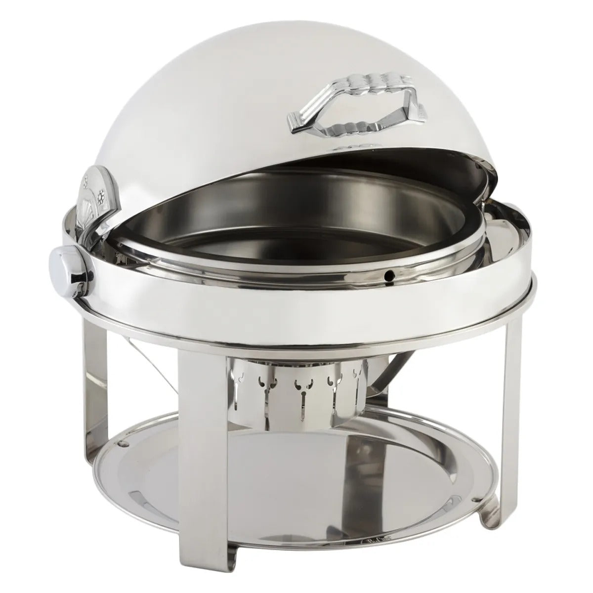 Bon Chef Elite Stainless Steel, 8 qt., Silver - Chrome Accent