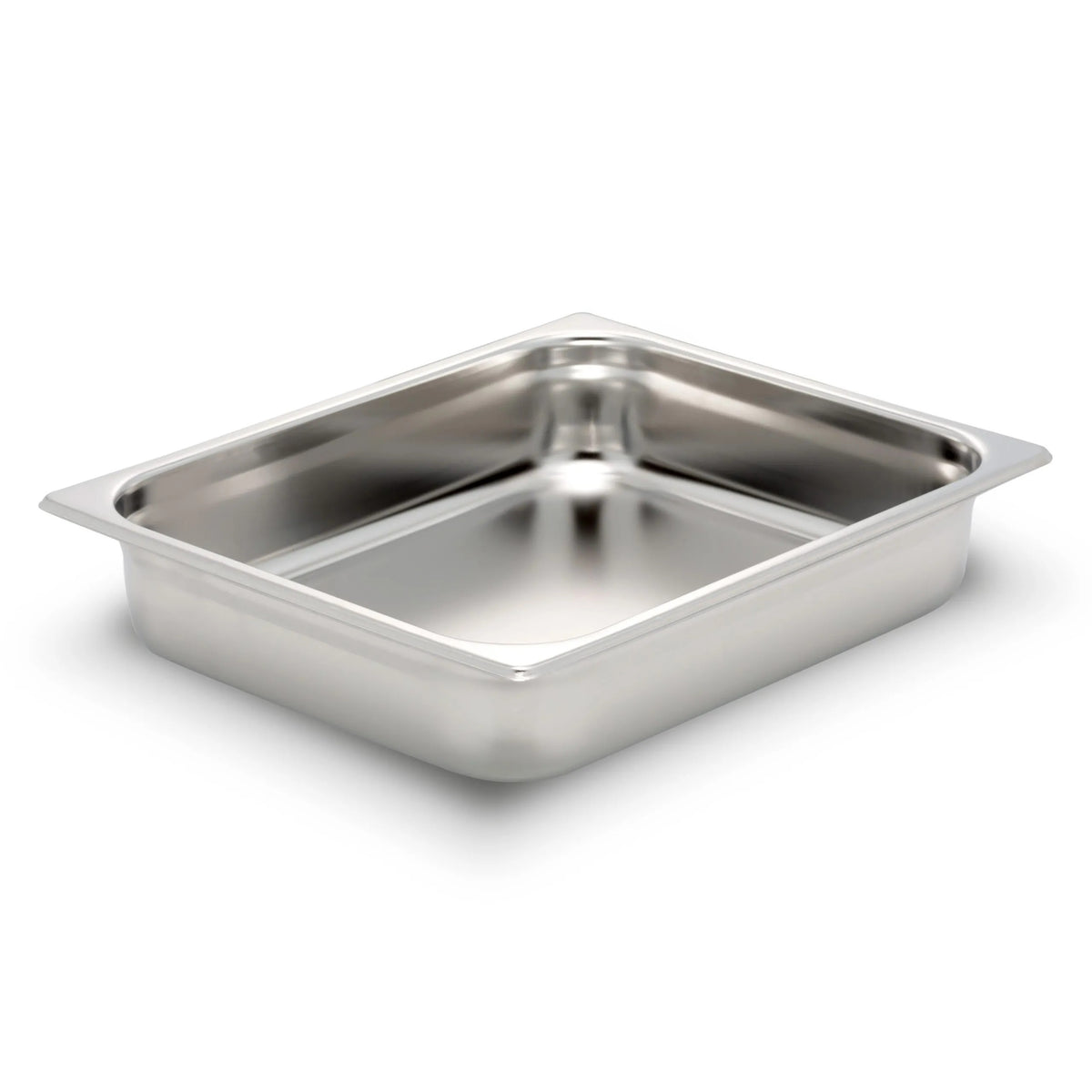 Bon Chef Stainless Steel Food Pan, Silver - 1/2 Size