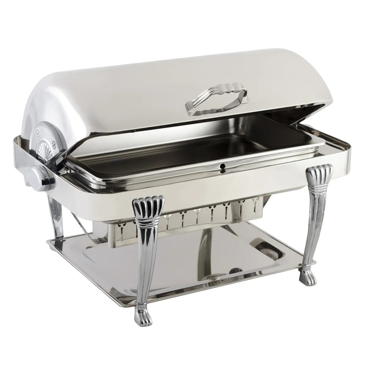 Bon Chef Elite Stainless Steel, 8 qt., Silver - Chrome Accent