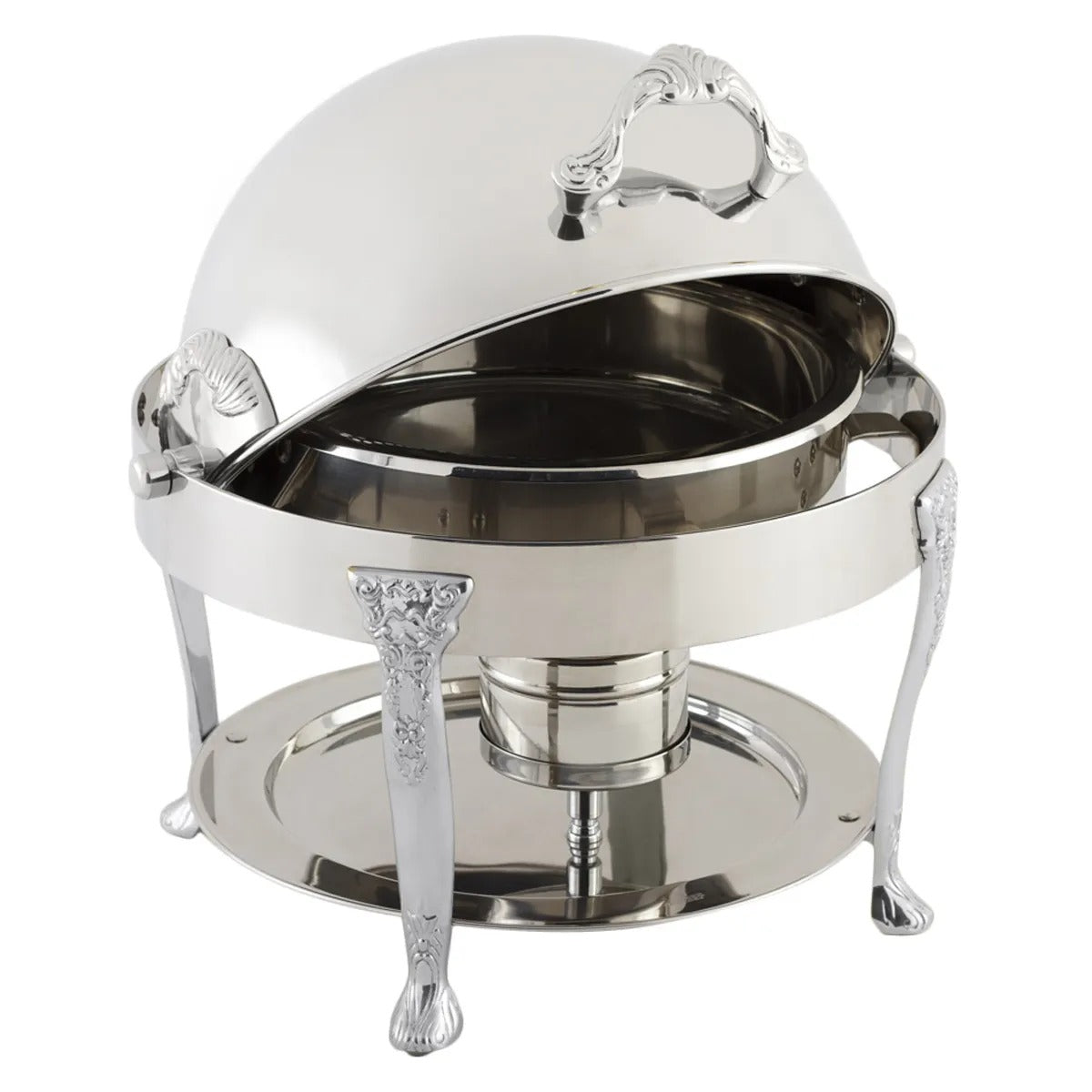 Bon Chef Petite Stainless Steel, 3 qt., Silver - Chrome Accent