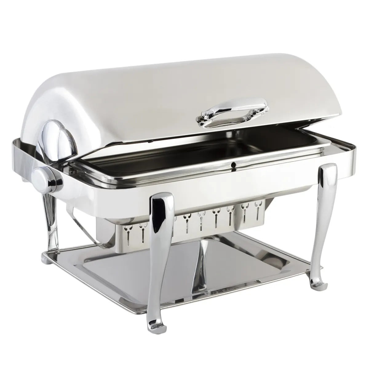 Bon Chef Elite Stainless Steel, 8 qt., Silver - Chrome Accent