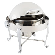 Bon Chef Roman Sleek Stainless Steel, Silver - 1/2 Size